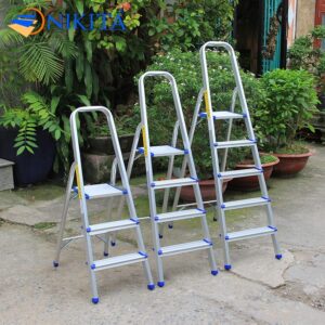 Thang ghế nhôm tay vịn NIKITA