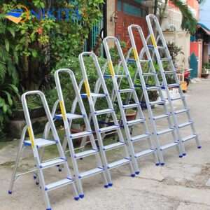 Thang ghế nhôm tay vịn NIKITA