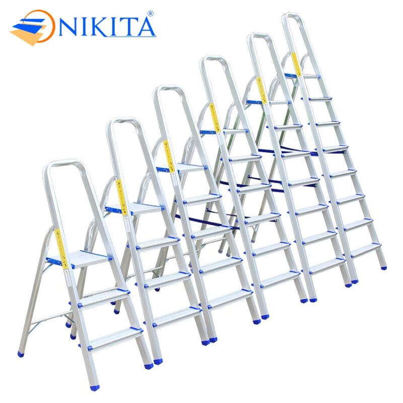Thang ghế nhôm tay vịn NIKITA