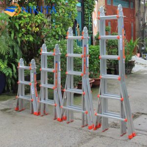 Thang nhôm gấp chữ A đa năng NIKITA