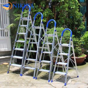 Thang nhôm ghế tay vịn kiểu Đức NIKITA
