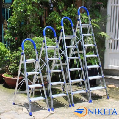 thang nhôm ghế tay vịn kiểu Đức NIKITA