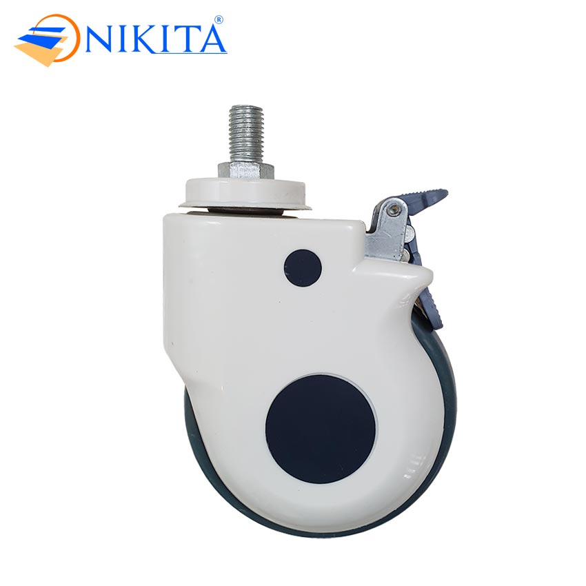 Bánh xe đơn cho giường bệnh giường y tế Nikita Bánh xe đơn cho giường bệnh giường y tế Nikita