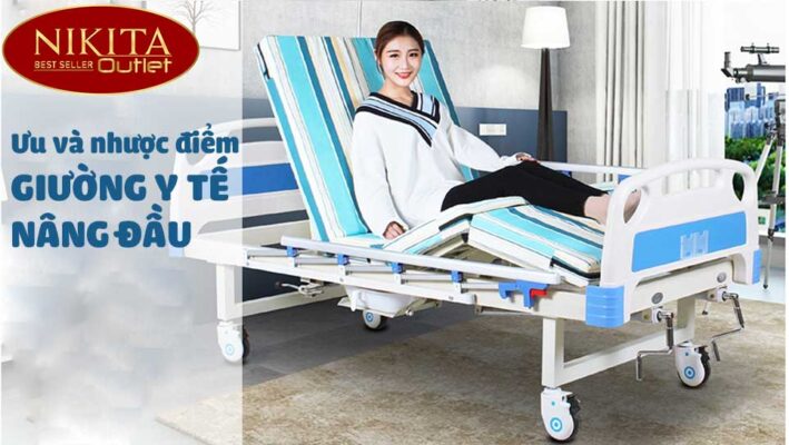 Ưu điểm và nhược điểm về giường y tế nâng đầu
