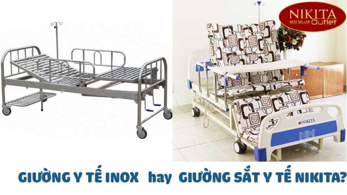 giường sắt y tế