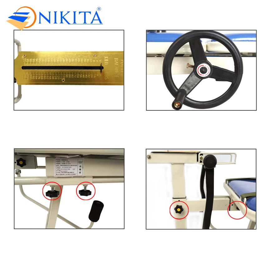 Giường kéo giãn cột sống lưng NIKITA 158C