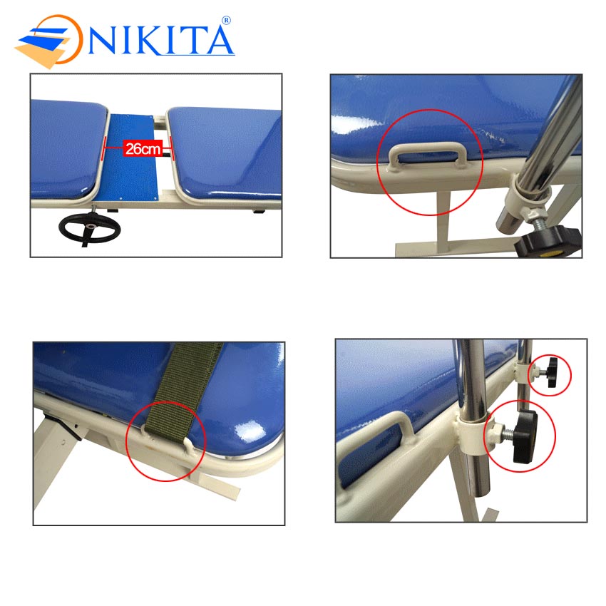 Giường kéo giãn cột sống lưng NIKITA 158C