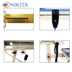 Giường kéo giãn cột sống điện NIKITA YP2012A
