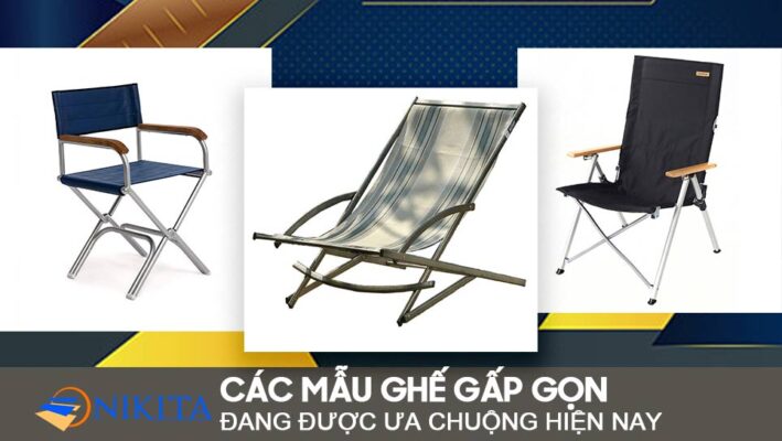 6 mẫu ghế gấp gọn HOT nhất 2021