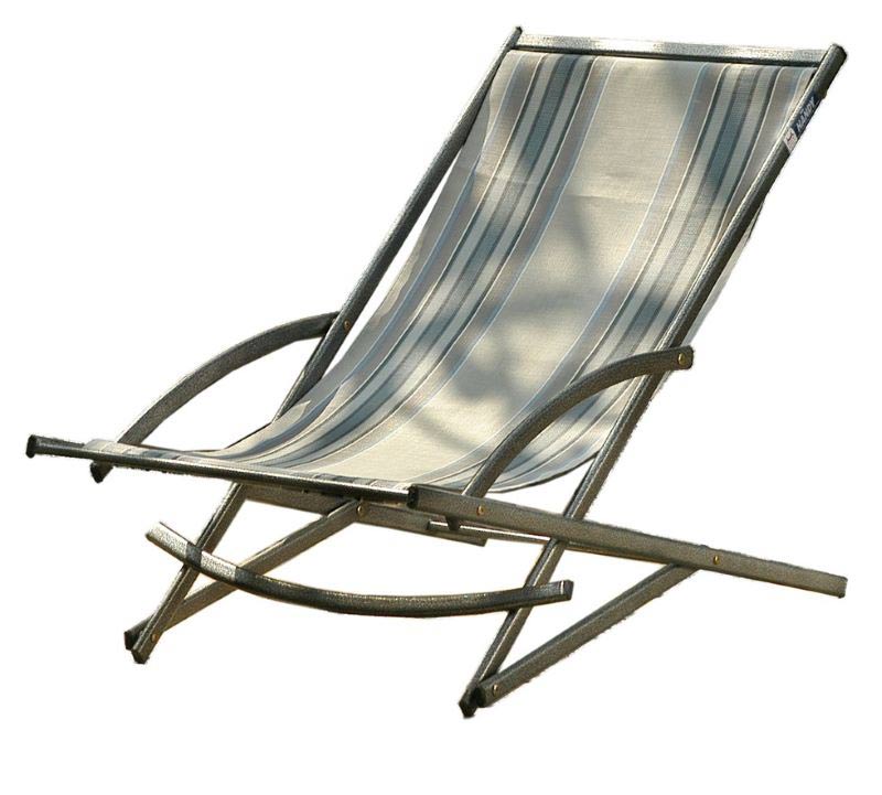 Ghế bố xếp inox ngả lưng sâu