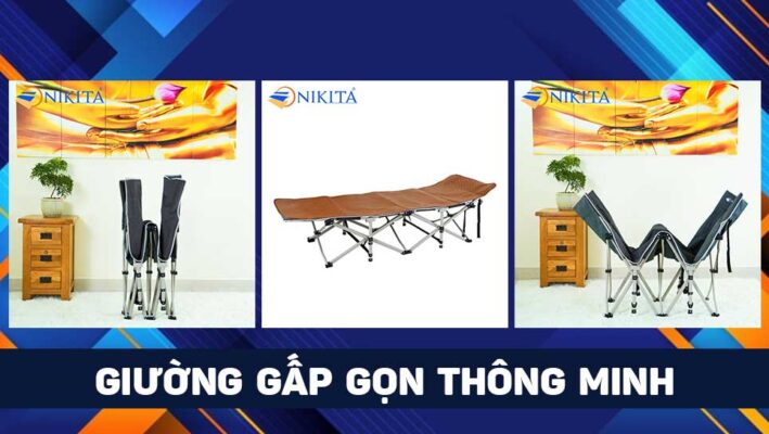 Giường gấp gọn thông minh Nikita TT01 có gì tốt?