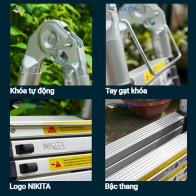 Cấu tạo thang chữ A 3M