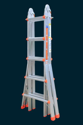Thang nhôm gấp chữ A đa năng NIKITA có thể xếp gọn khi không sử dụng