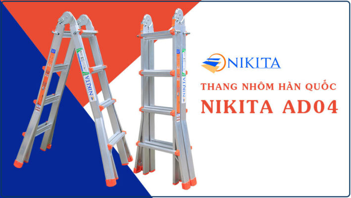 Thang nhôm Hàn Quốc NIKITA AD04 Trẻ trung và Hiện đại