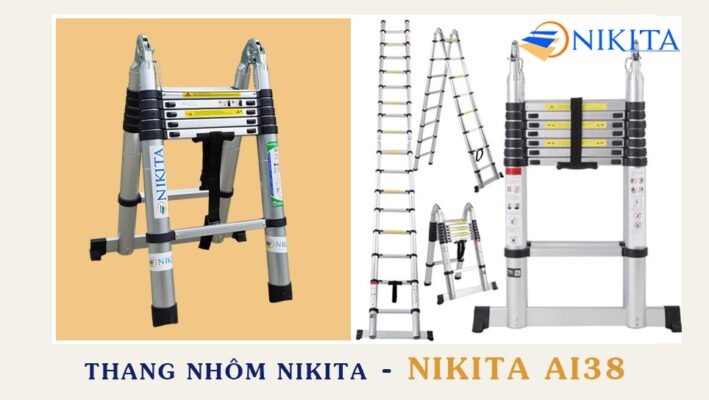Thang nhôm Nikita AI38 – Thang nhôm A-I NIKITA