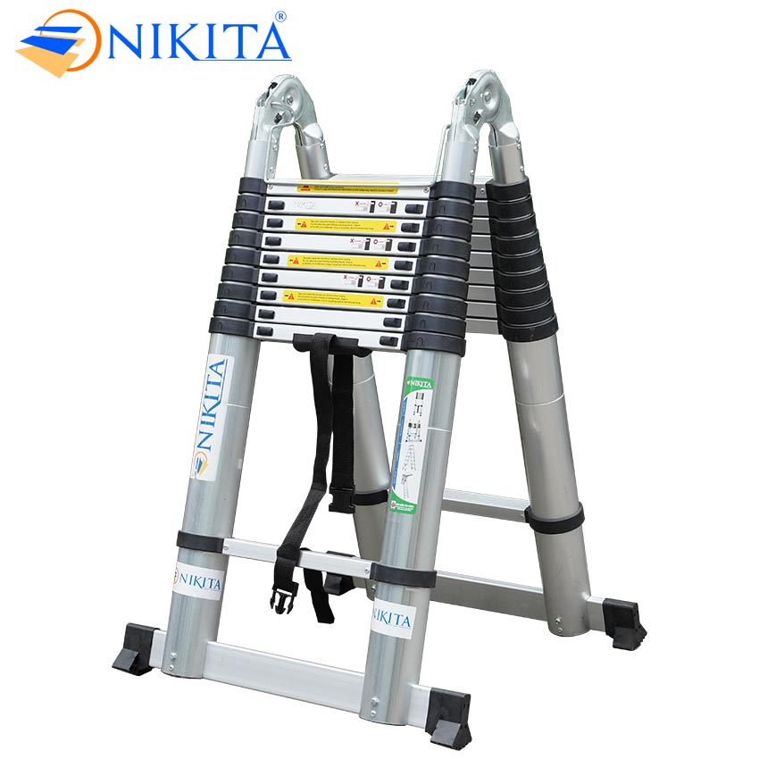 Thang nhôm rút chữ A NIKITA AI80