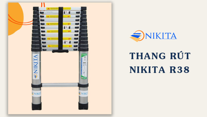 Thang rút 3,8 mét Nikita R38