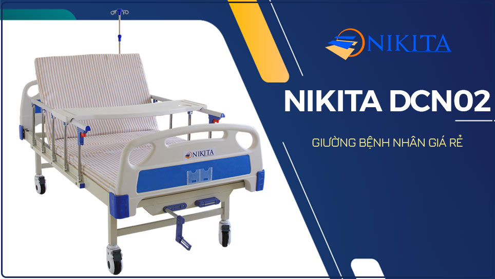 Giường bệnh nhân giá rẻ chất lượng tốt Nikita DCN02