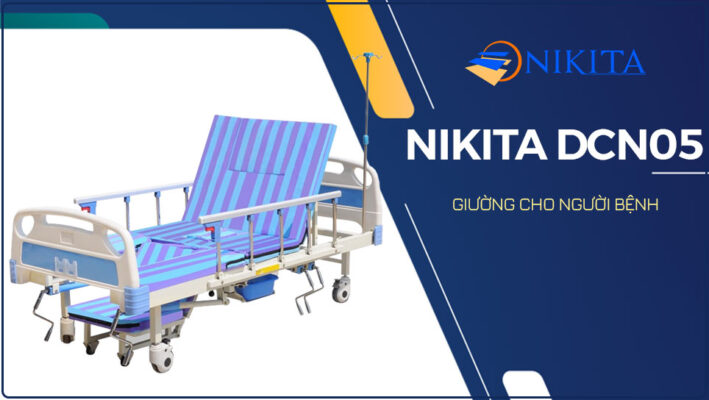 Giường cho người bệnh Nikita DCN05 công nghệ Nhật Bản