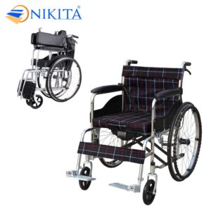 Xe lăn có bô vệ sinh Nikita N213-3