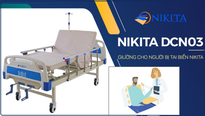 Các chức năng giường cho người bị tai biến Nikita DCN03