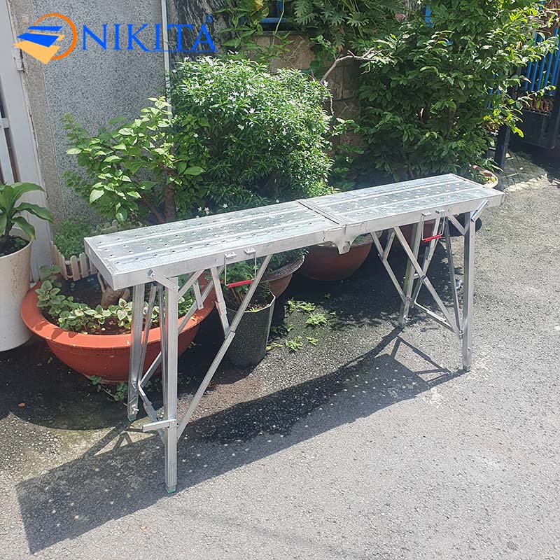 Ghế ngựa sắt, ghế con ngựa giàn giáo di dộng thông minh NIKITA MD30-160