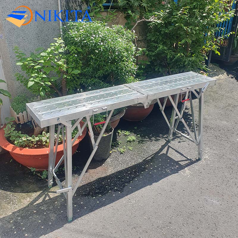 Ghế ngựa sắt, ghế con ngựa giàn giáo di dộng thông minh NIKITA MD30-160