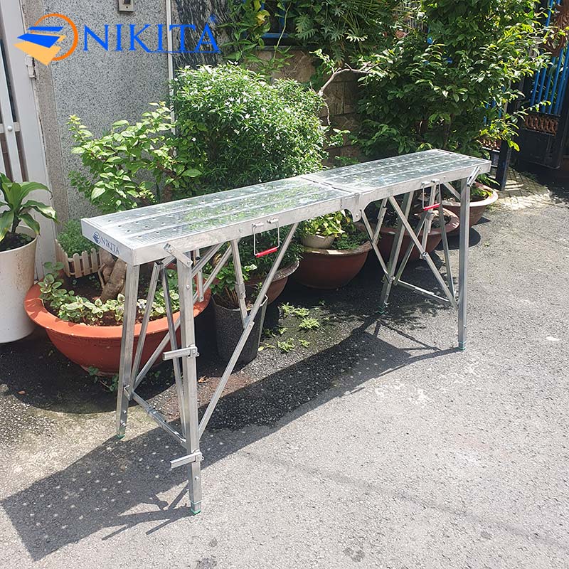 Ghế ngựa sắt, ghế con ngựa giàn giáo di dộng thông minh NIKITA MD30-180